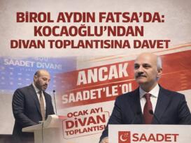 BAŞKAN KOCAOĞLU’NDAN DİVAN TOPLANTISINA DAVET