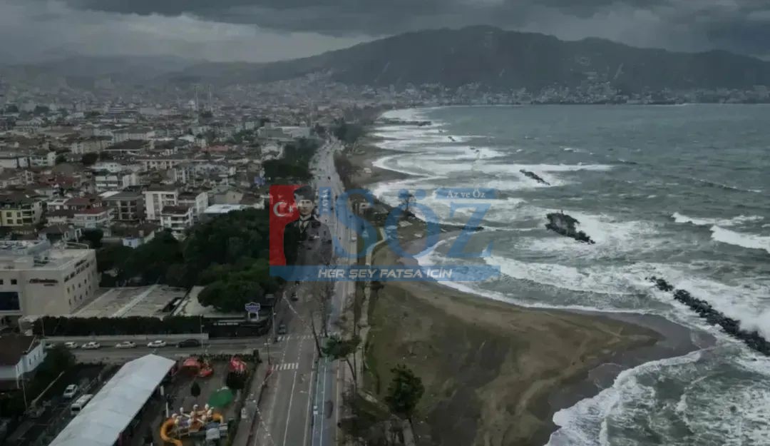 ORDU’DA YAĞIŞ VE KUVVETLİ RÜZGÂR UYARISI