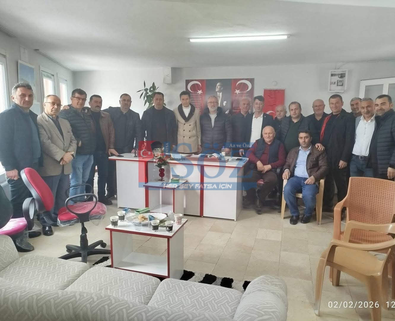 BOLAMAN MAHALLESİ MUHTARI ŞÜKRÜ GÜNEŞ’E MUHTARLARDAN TAM DESTEK…