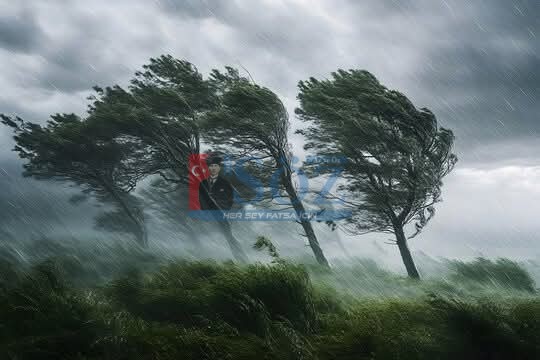 ORDU İL TARIM VE ORMAN MÜDÜRLÜĞÜ’NDEN KUVVETLİ RÜZGAR UYARISI