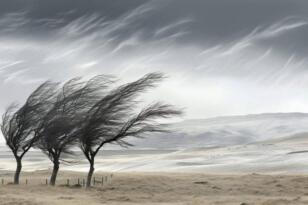 AYBASTI’DA FIRTINA ALARMI:RÜZGARIN HIZI 100 KİLOMETREYE ULAŞTI