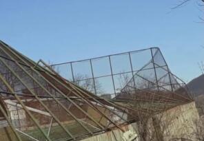 İLÇEMİZ KORGAN’DA FIRTINA ZARARA YOL AÇTI