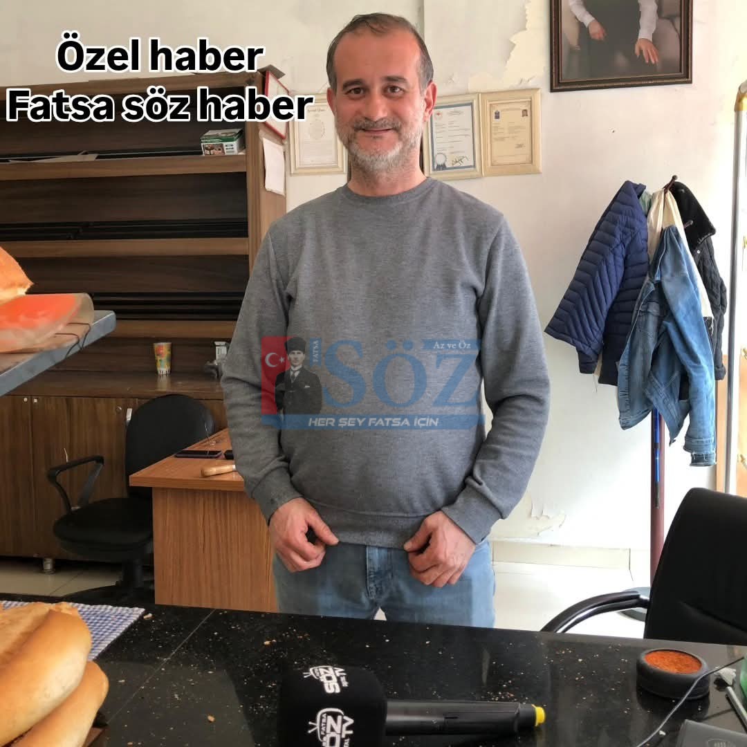 FATSA’DA RAMAZAN PİDESİ TEZGÂHLARDAKİ YERİNİ ALDI