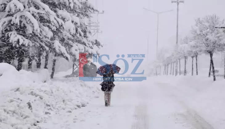 ORDU’DA KAR KAPIDA ! VALİ’DEN UYARI GELDİ