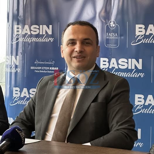 FATSA BELEDİYE BAŞKANI İBRAHİM ETEM KİBAR , FATSA BASINI İLE YAPTIĞI TOPLANTIDA 7 YILDA YAPTIKLARI HİZMETLERİ ANLATTI