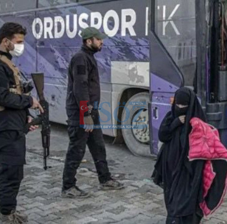 52 ORDUSPOR FK’NIN ESKİ OTOBÜSÜ SURİYE’DE GÖRÜNTÜLENDİ