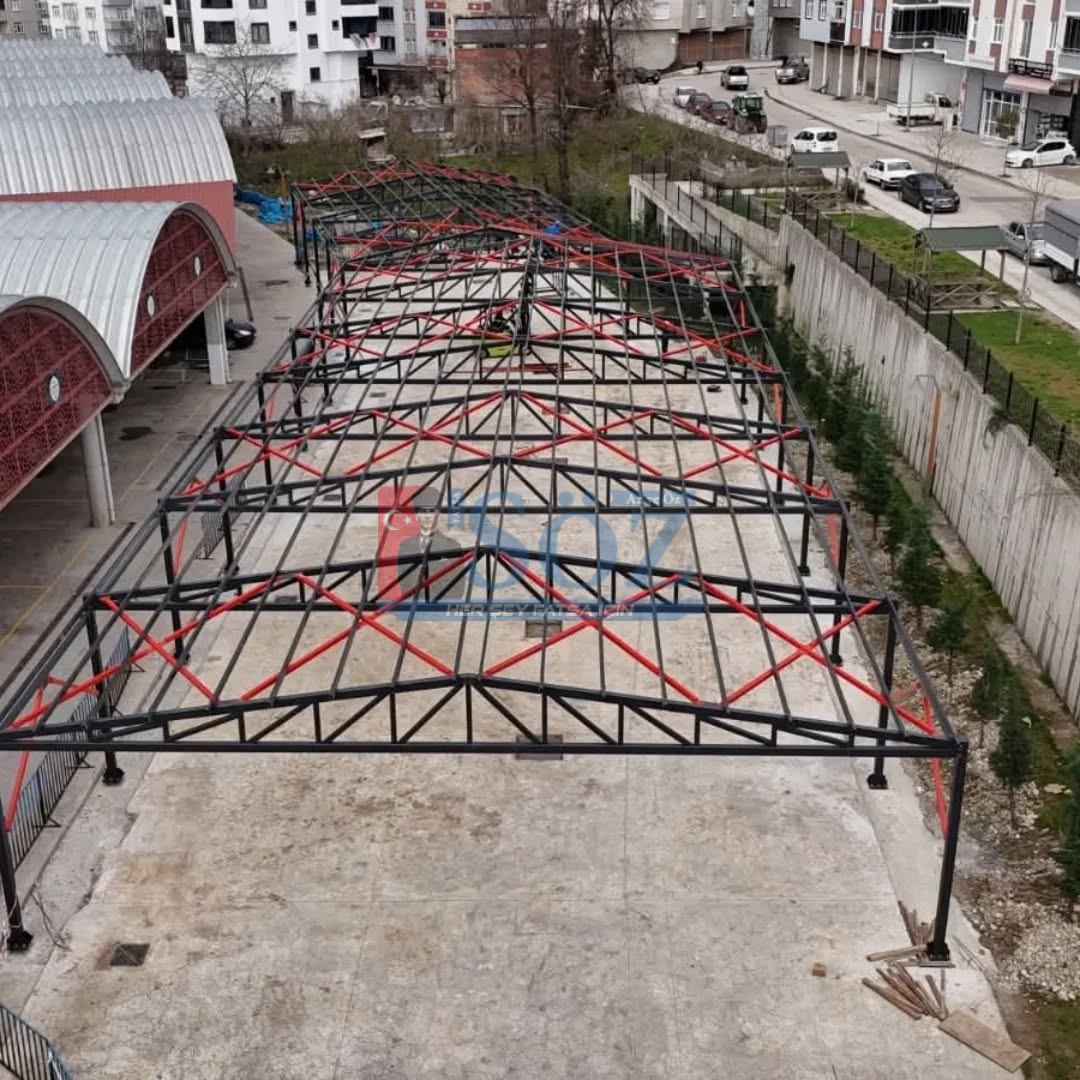 KARADENİZ’İN EN BÜYÜK PAZARINA EK ALAN YAPILIYOR