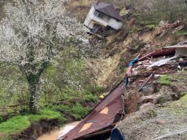 FATSA İSLAMDAĞ MAHALLESİ’NDE HEYELAN