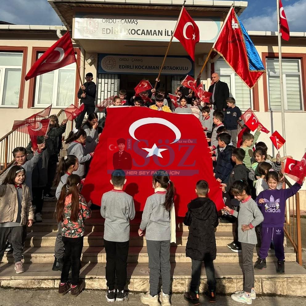 Çamaş Edirli Kocaman Ortaokulu’ndan Uluslararası Başarı