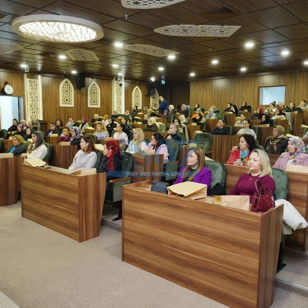 FATSA’DA KADINLARA “SIFIR ATIK VE İKLİM DEĞİŞİKLİĞİ” EĞİTİMİ