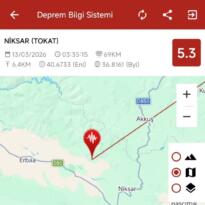 Tokat’ta Meydana Gelen Deprem Fatsa’da da Hissedildi