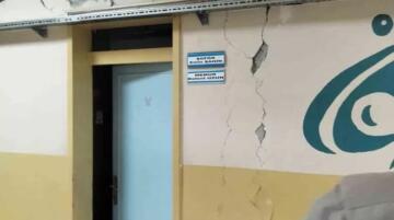 Tokat’ta Deprem: Okulda Çatlaklar Oluştu