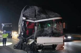Ordu’ya Giden Yolcu Otobüsü Kaza Yaptı: 11 Yaralı