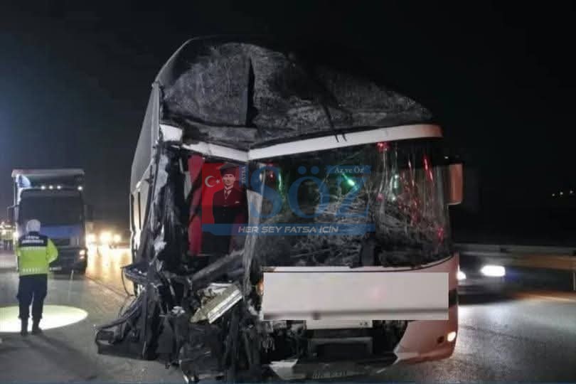 Ordu’ya Giden Yolcu Otobüsü Kaza Yaptı: 11 Yaralı