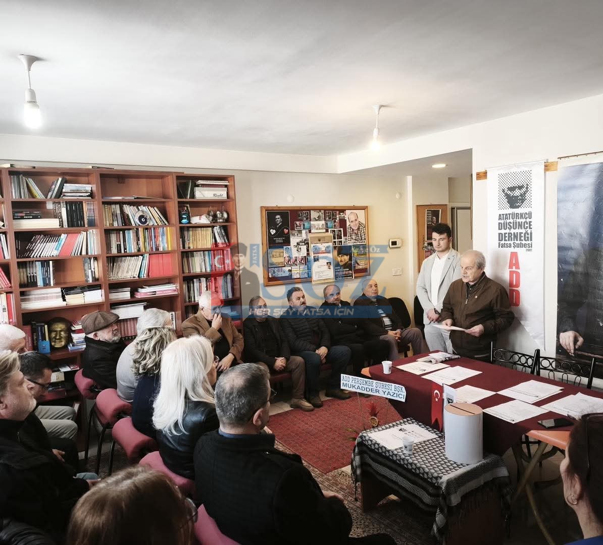 ADD Fatsa Şubesi’nde 12. Genel Kurul Gerçekleşti