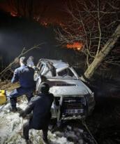 PERŞEMBE’DE SİS KAZASI: 3 YARALI