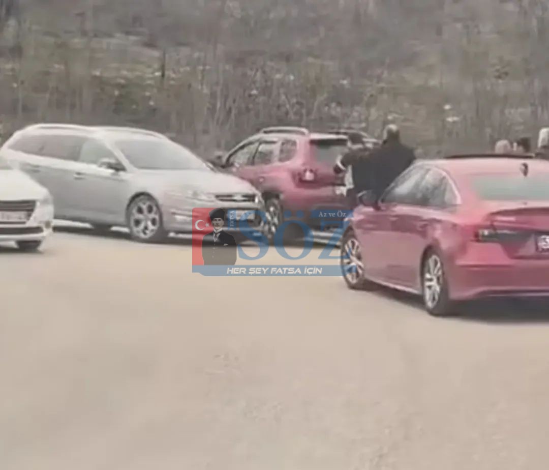 Aybastı’da İki Otomobil Çarpıştı