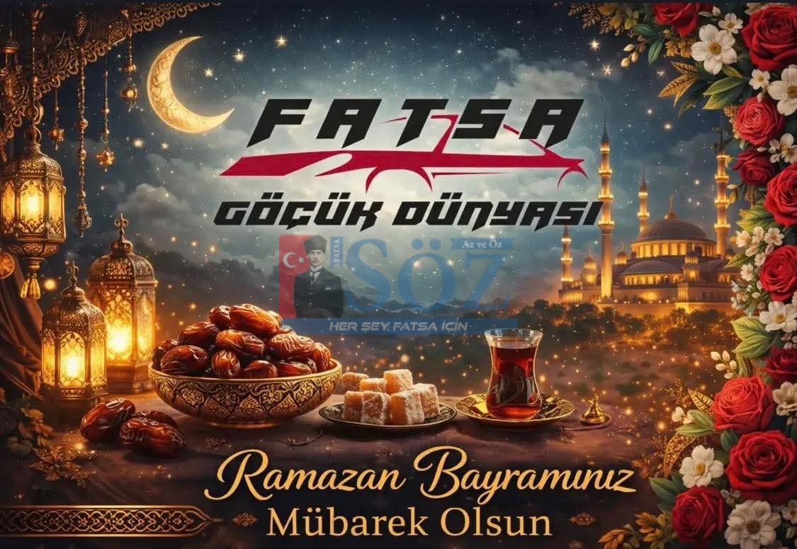 Fatsa Göçük Dünyası / Erol Doğan, Fatsalıların Ramazan bayramını kutlar…