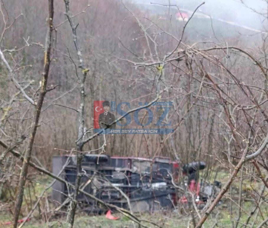 Kumru’da Patpat Fındık Bahçesine Uçtu: 1 Yaralı