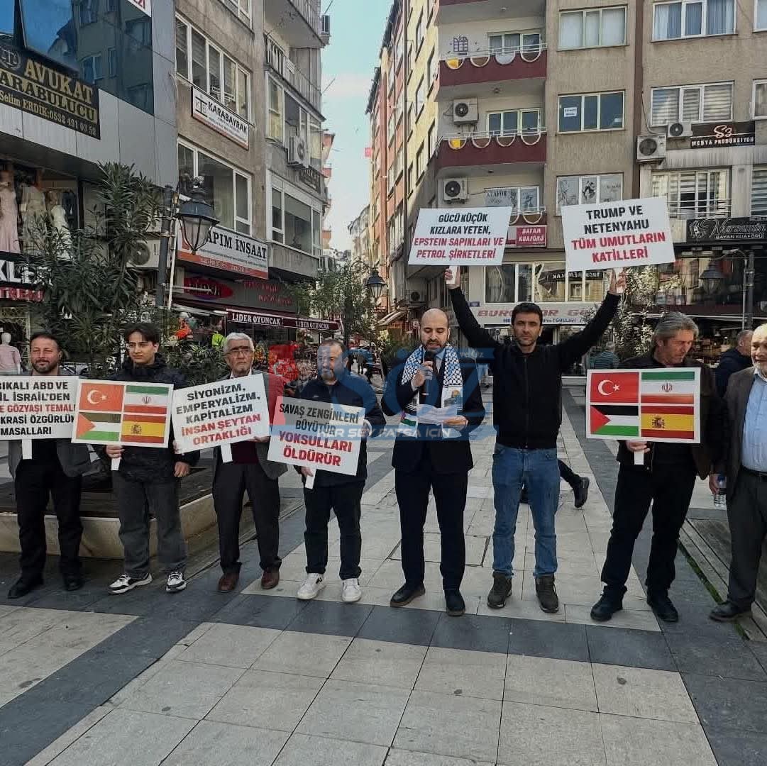 Fatsa’dan Dünya Gündemine Mesaj: “Zulme Sessiz Kalmayız”