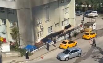ALTINORDU’DA HASTANE BAHÇESİNDE YANGIN UCUZ ATLATILDI