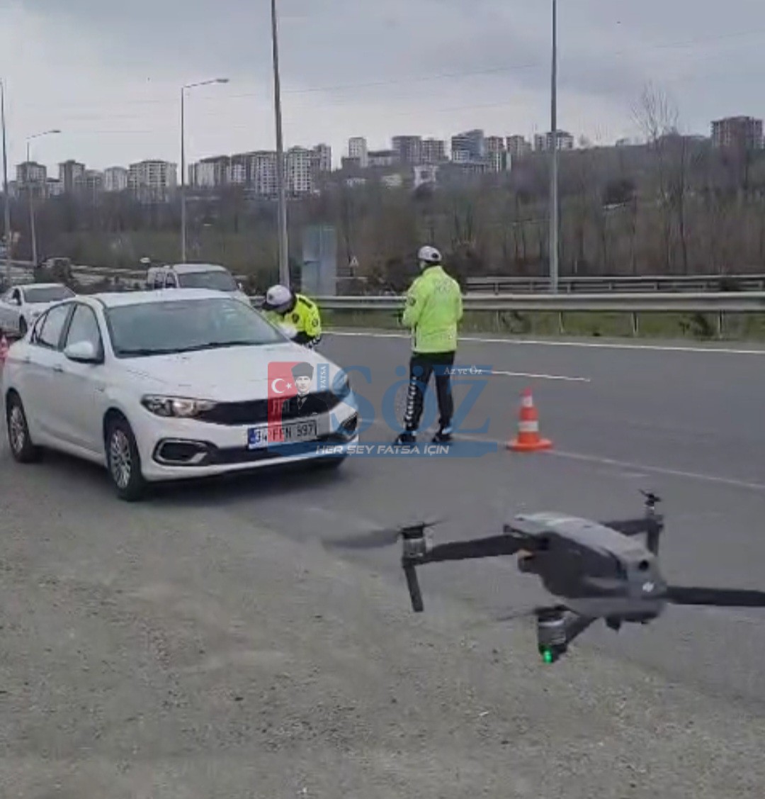 Ordu’da Drone Destekli Trafik Denetimi Başladı