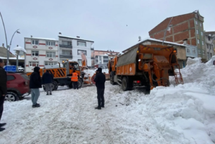 GÜRGENTEPE BEYAZA BÜRÜNDÜ