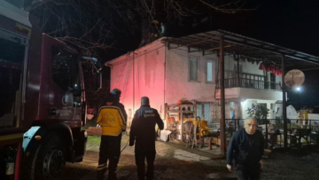 Baca Yangını Paniğe Neden Oldu