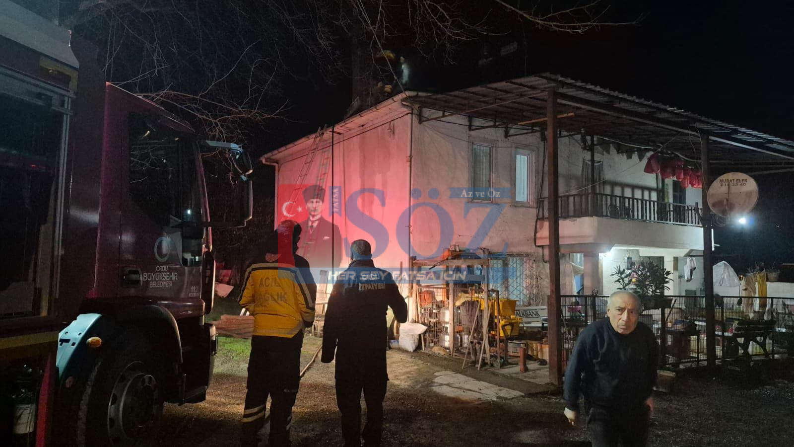 Baca Yangını Paniğe Neden Oldu