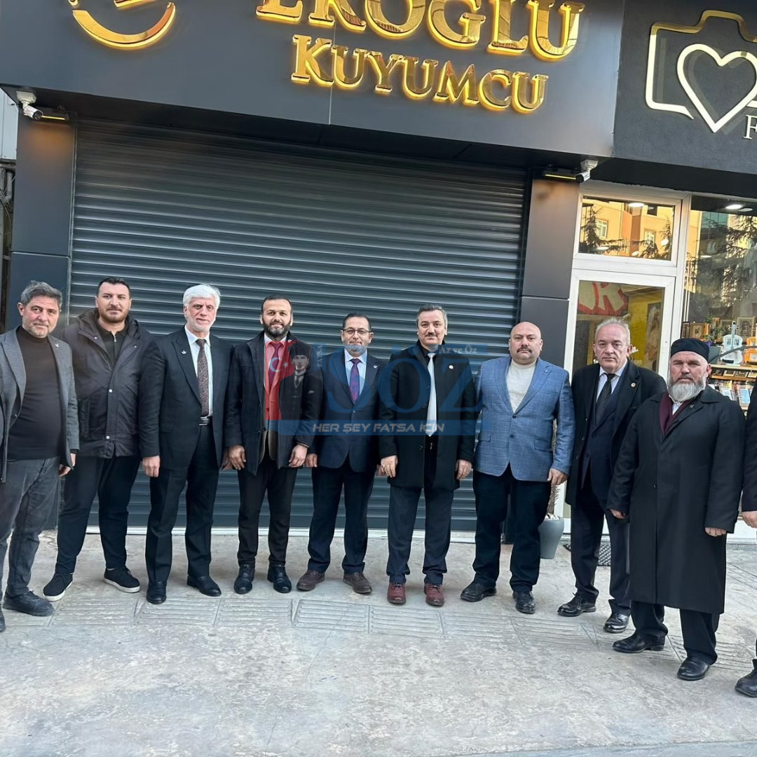 YENİDEN REFAH PARTİSİ FATSA’DA ESNAF VE VATANDAŞLA BULUŞTU