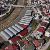 KARADENİZ’İN EN BÜYÜK PAZARINA YAPILAN EK ALANDA SONA YAKLAŞILDI