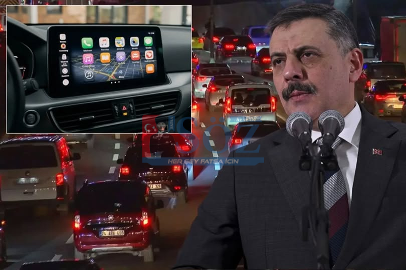 Araçlarda Multimedya Ekran Kullanımıyla İlgili Yaptırımlar Durduruldu.