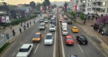 Ordu Trafiğinde Araç Sayısı Rekor Seviyeye Ulaştı