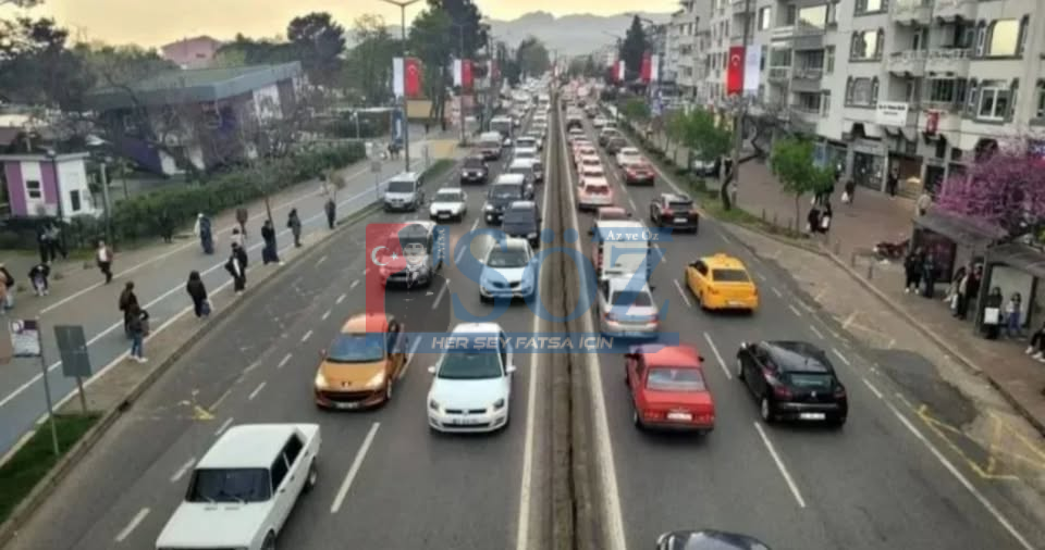 Ordu Trafiğinde Araç Sayısı Rekor Seviyeye Ulaştı