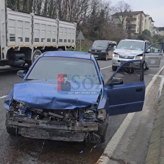 Kutlukent Kavşağı’nda Trafik Kazası