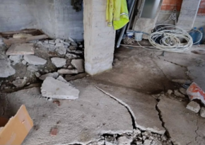 Fatsa’da Heyelan: 2 Ev Zarar Gördü.