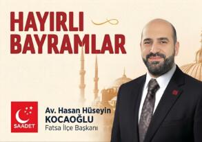 SAADET PARTİSİ FATSA İLÇE BAŞKANLIĞI İLAN