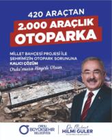 Ordu’da Otopark Sorununa Kalıcı Çözüm Geliyor