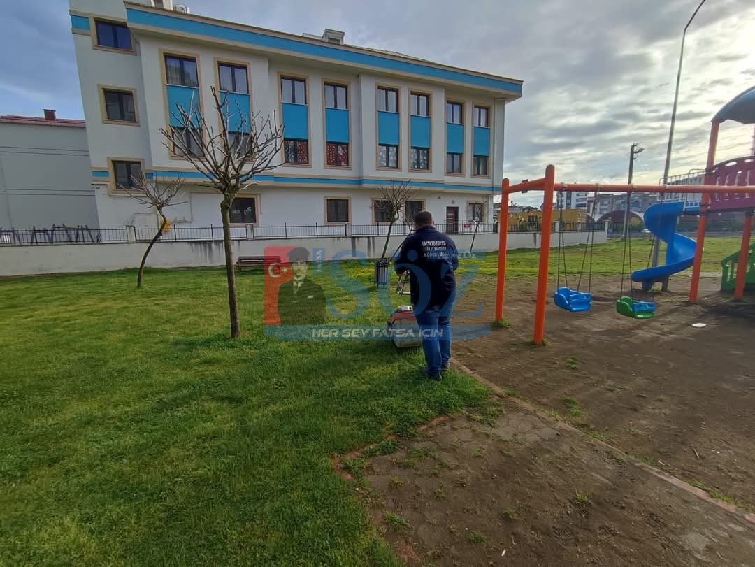 FATSA BELEDİYESİ’NDEN PARK VE BAHÇELERE ESTETİK DOKUNUŞ