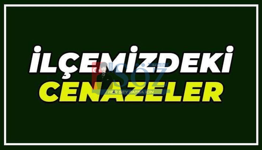 FATSA CENAZE İLANI VE NÖBETÇİ ECZANELER 10.4.2026 3 VEFAT