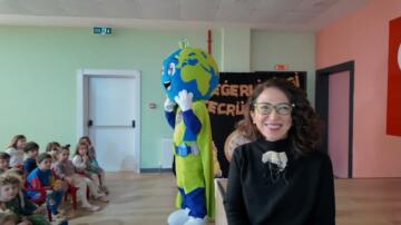 ANAOKULU MİNİKLERİNE “SIFIR ATIK” VE İKLİM DEĞİŞİKLİĞİ EĞİTİMİ