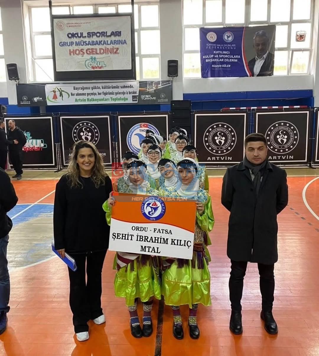 FATSA’DAN HALK OYUNLARINDA GURURLANDIRAN BAŞARI