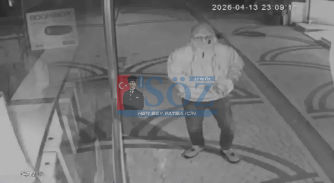 Komşu İlçemiz Ünye’de Gece Hırsızlığı