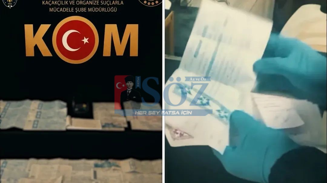 ORDU’DA TEFECİLİK OPERASYONU