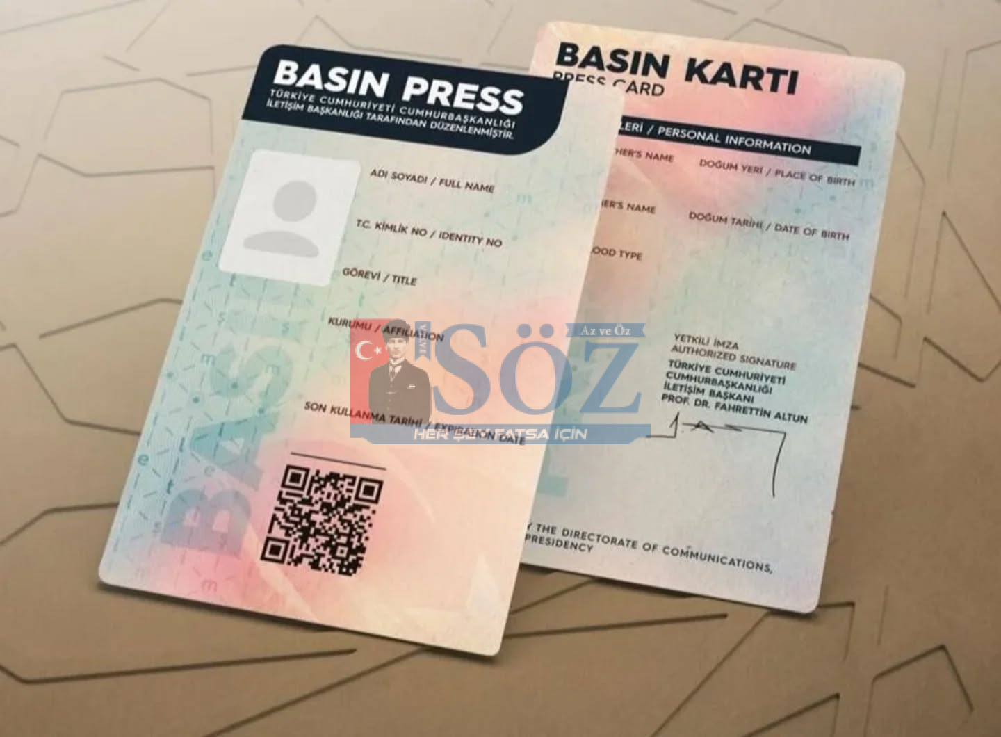 İçişleri Bakanlığından Basın Kartı Uyarısı