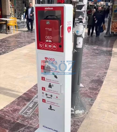 Altınordu’da Hayat Kurtaran Adım: Caddeye Acil Müdahale Cihazı Yerleştirildi