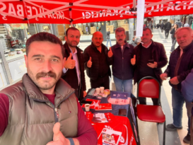 YENİDEN REFAH PARTİSİ FATSA’DA ÜYE SEFERBERLİĞİ