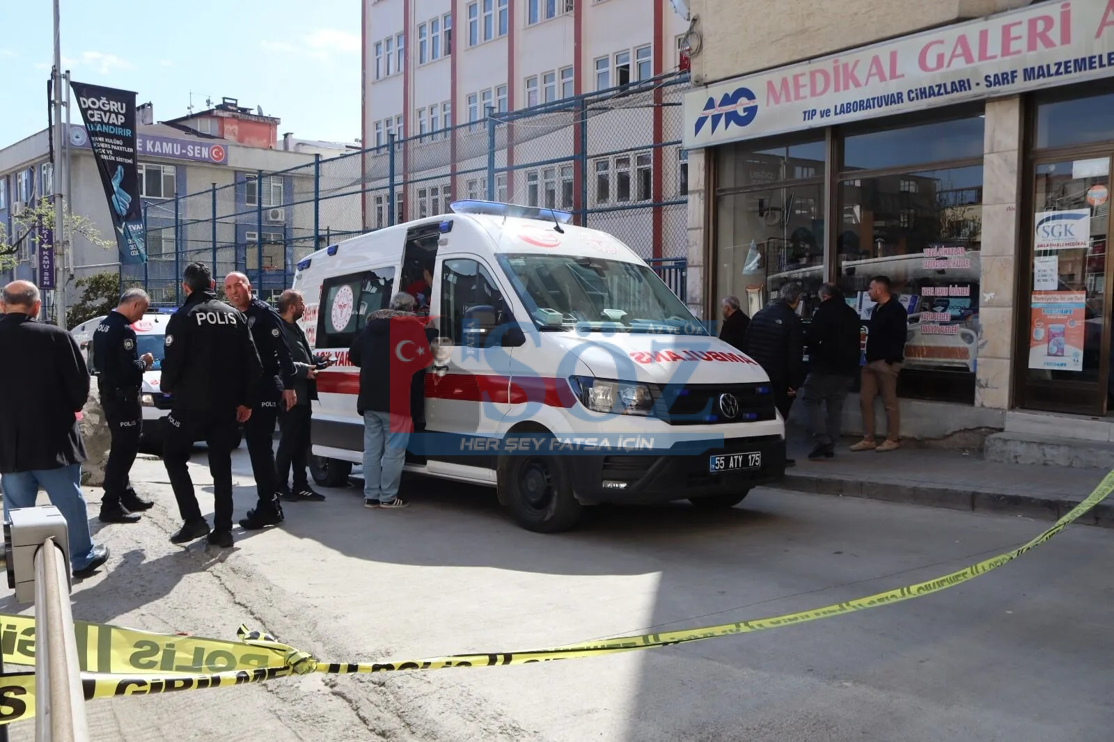 Samsun’da Lise Önünde Silahlı Kavga: 2 Yaralı