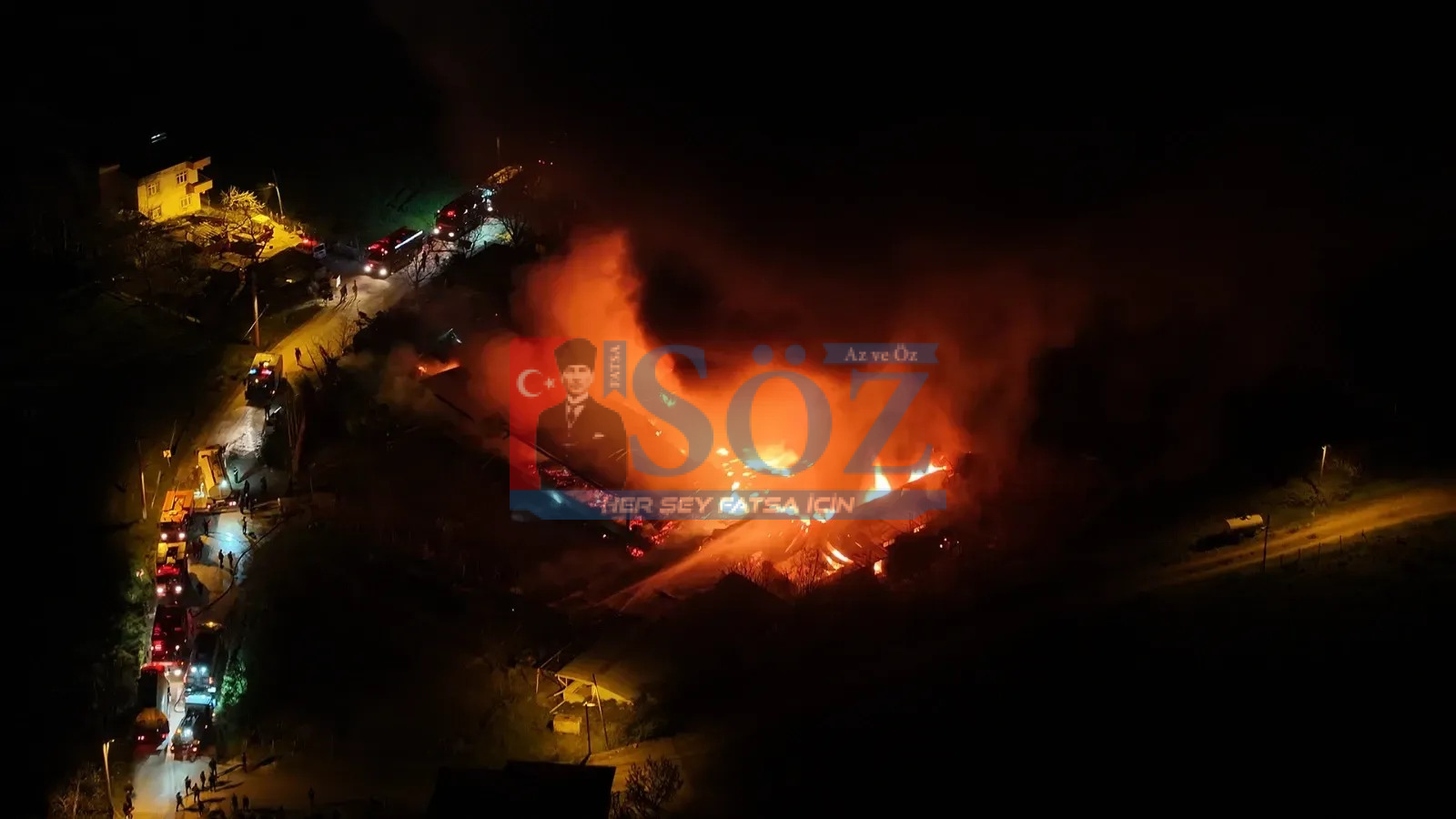 🔥 SAMSUN’DA DEV DEPO YANGINI! MÜDAHALE SÜRÜYOR