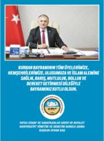 Fatsa Esnaf ve Sanatkarlar Kredi ve Kefalet Kooperatifi Başkanı Ayhan Baş’tan Kurban Bayramı Mesajı